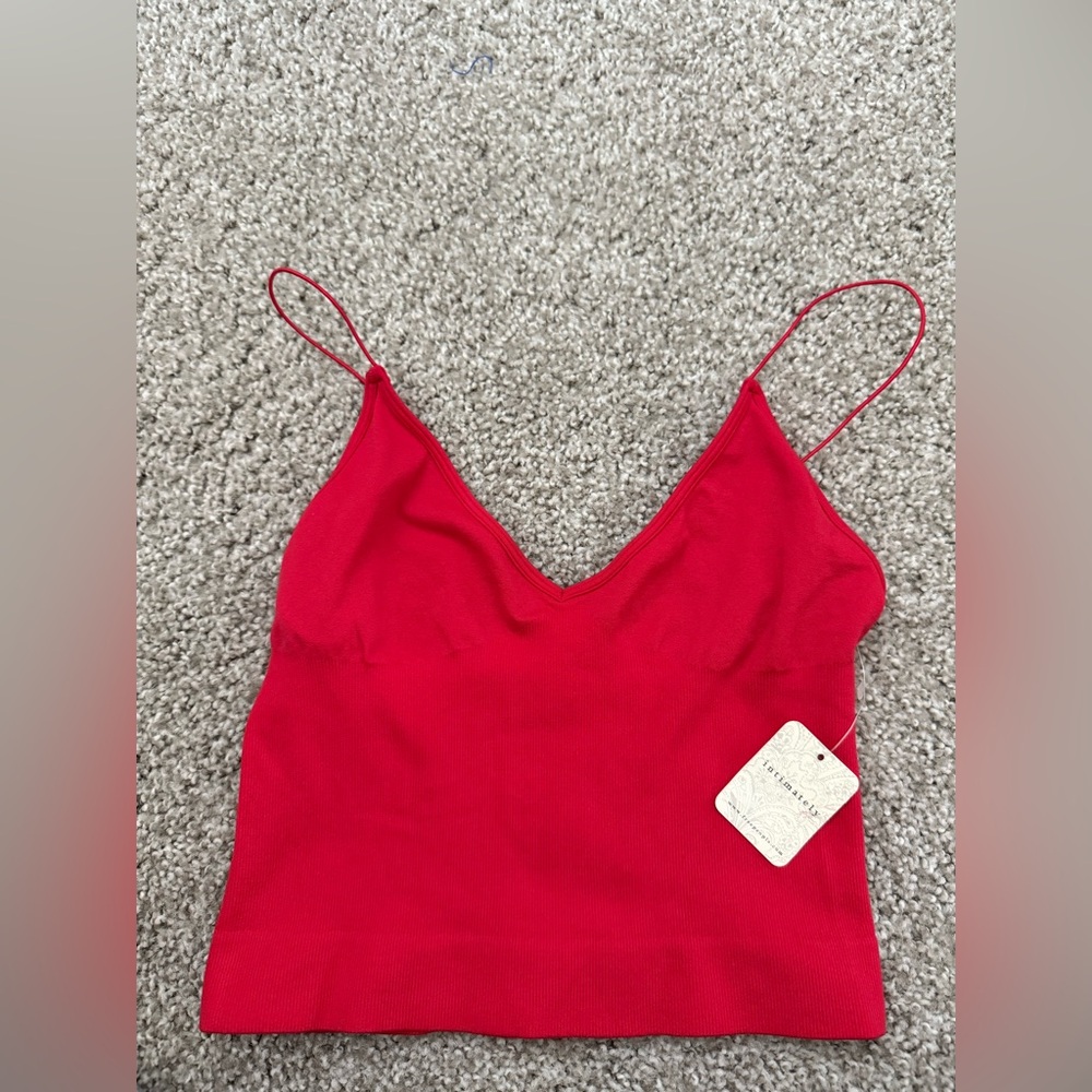 FP Movement by Free People Vibrant Red Camisole